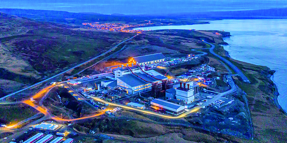 Construction of silicon metal production plant in Iceland