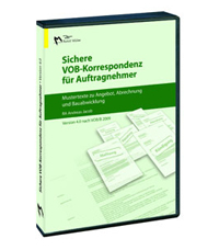 Sichere VOB-Korrespondenz für Auftragnehmer; Version 4.0 nach VOB/B 2009