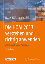 Buchbesprechung: Die HOAI 2013 verstehen und richtig anwenden