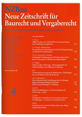 „Tatsächlich erforderliche Kosten“ im Rahmen des § 2 III Nr. 2 VOB/B im Spannungsfeld zu § 2 II VOB/B