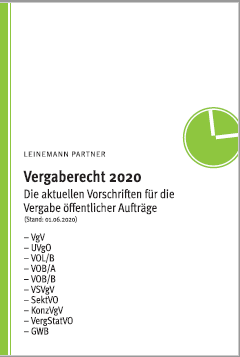 Vergaberecht 2020 - Vorschriftensammlung