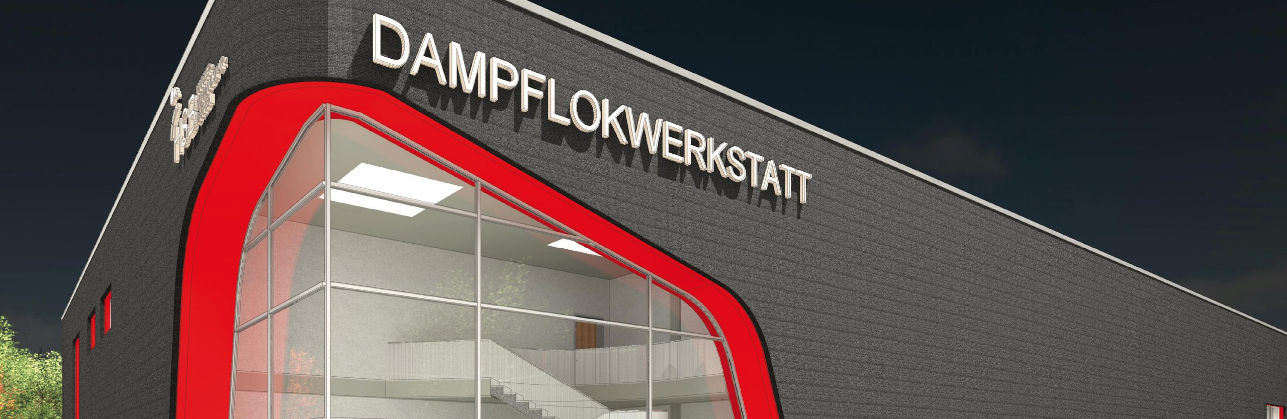 Die neue Dampflok-Werkstatt erinnert kaum noch an die rußigen Betriebswerke aus dem 19. und 20. Jahrhundert.