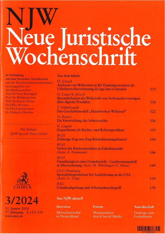 Das Geschäftsmodell Handwerker-Widerruf