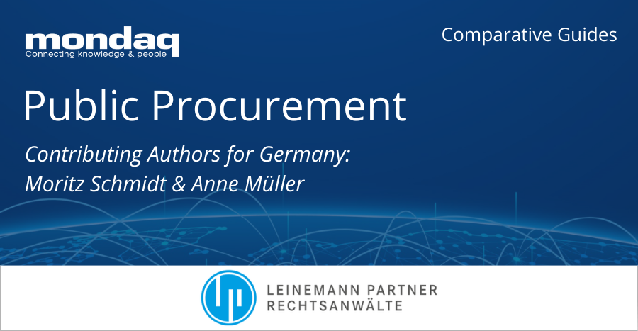 Germany Public Procurement Comparative Guide