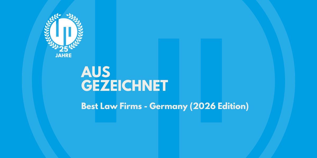Leinemann Partner als „Best Law Firm Germany 2026“ ausgezeichnet