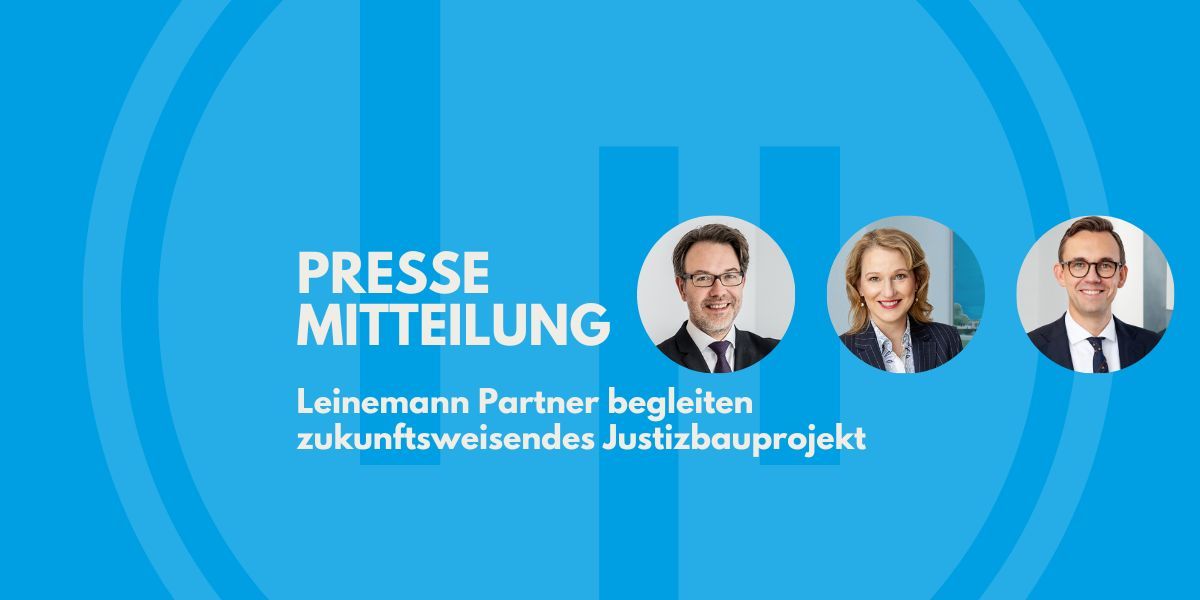 Spatenstich für den Neubau des Amtsgerichts Aschersleben: Leinemann Partner begleiten zukunftsweisendes Justizbauprojekt 